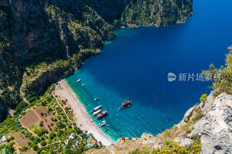 蝴蝶谷。Fethiye /土耳其